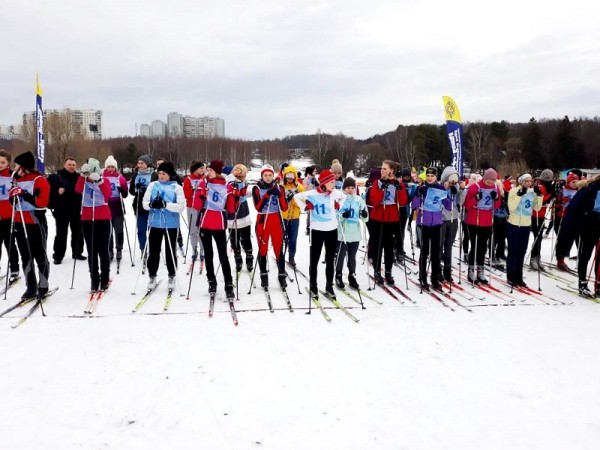 Медицинский колледж № 5, "26-е Большие командные игры", лыжный спорт 3
