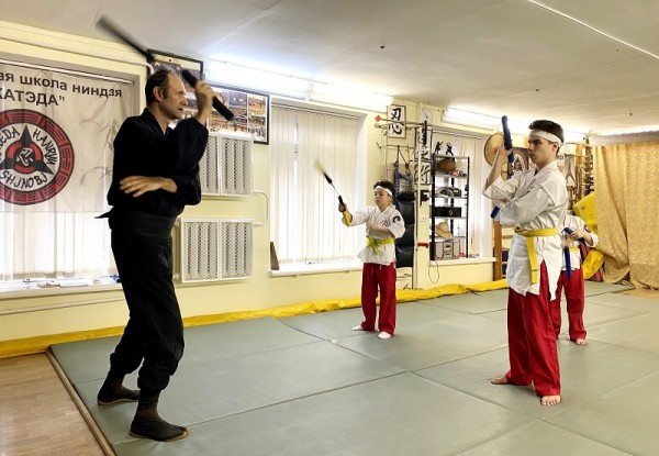 Российская школа ниндзя «Катэда Рю», нунчаки, семинар, боевые искусства, ниндзя 2