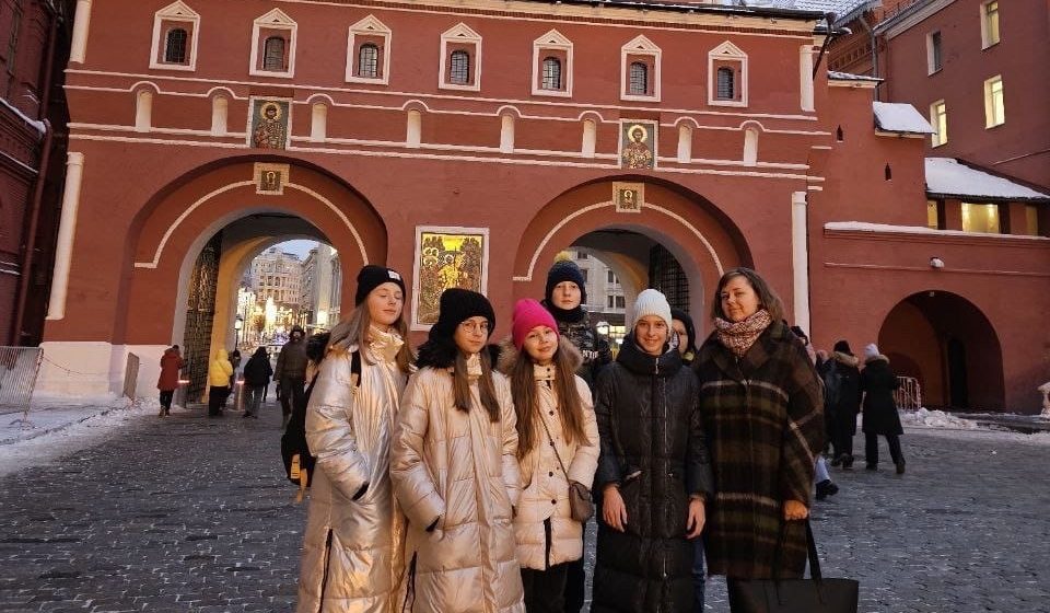 Ученики школы №1580 посетили музей на Красной площади. Фото: официальная страница школы №1580 в социальных сетях