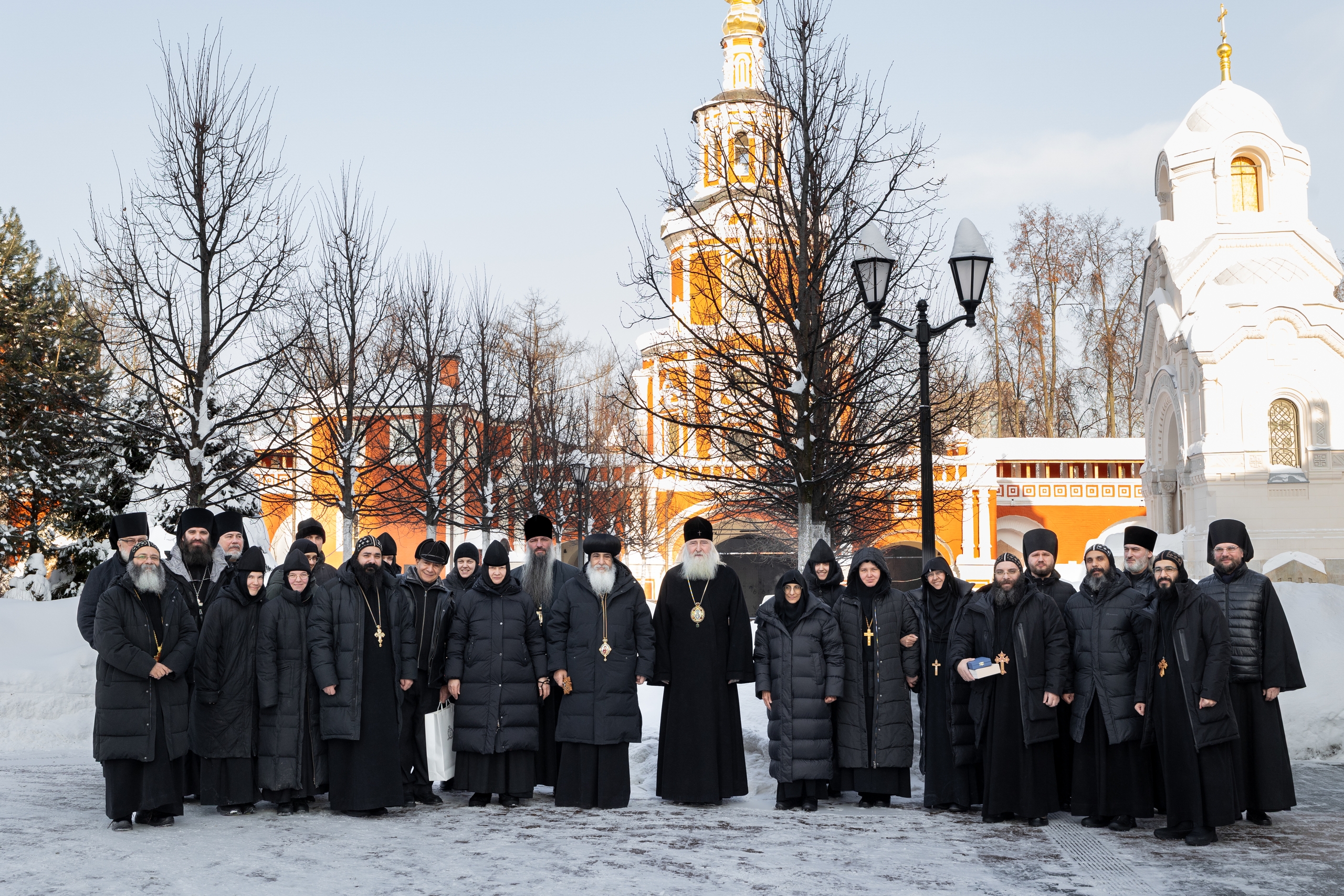 Встреча с представителями Коптской церкви состоялась в Донском монастыре. Фото: страница Донского монастыря в социальных сетях